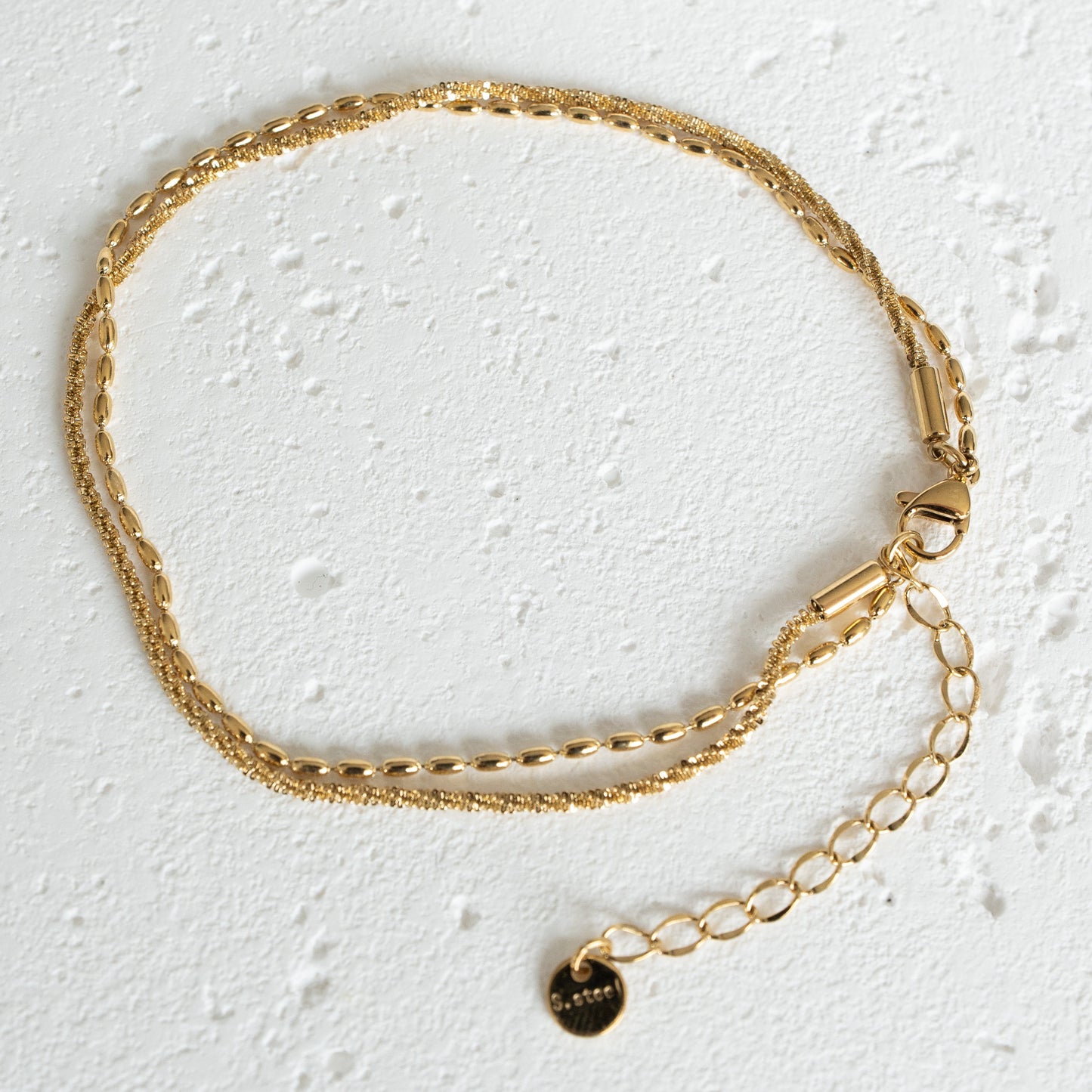 Double Delight Anklet