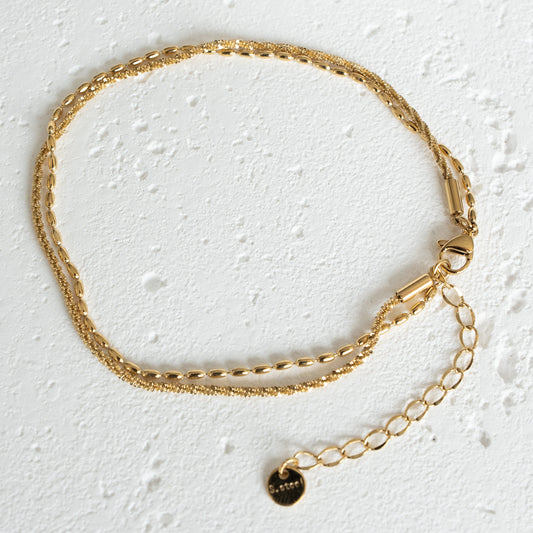 Double Delight Anklet