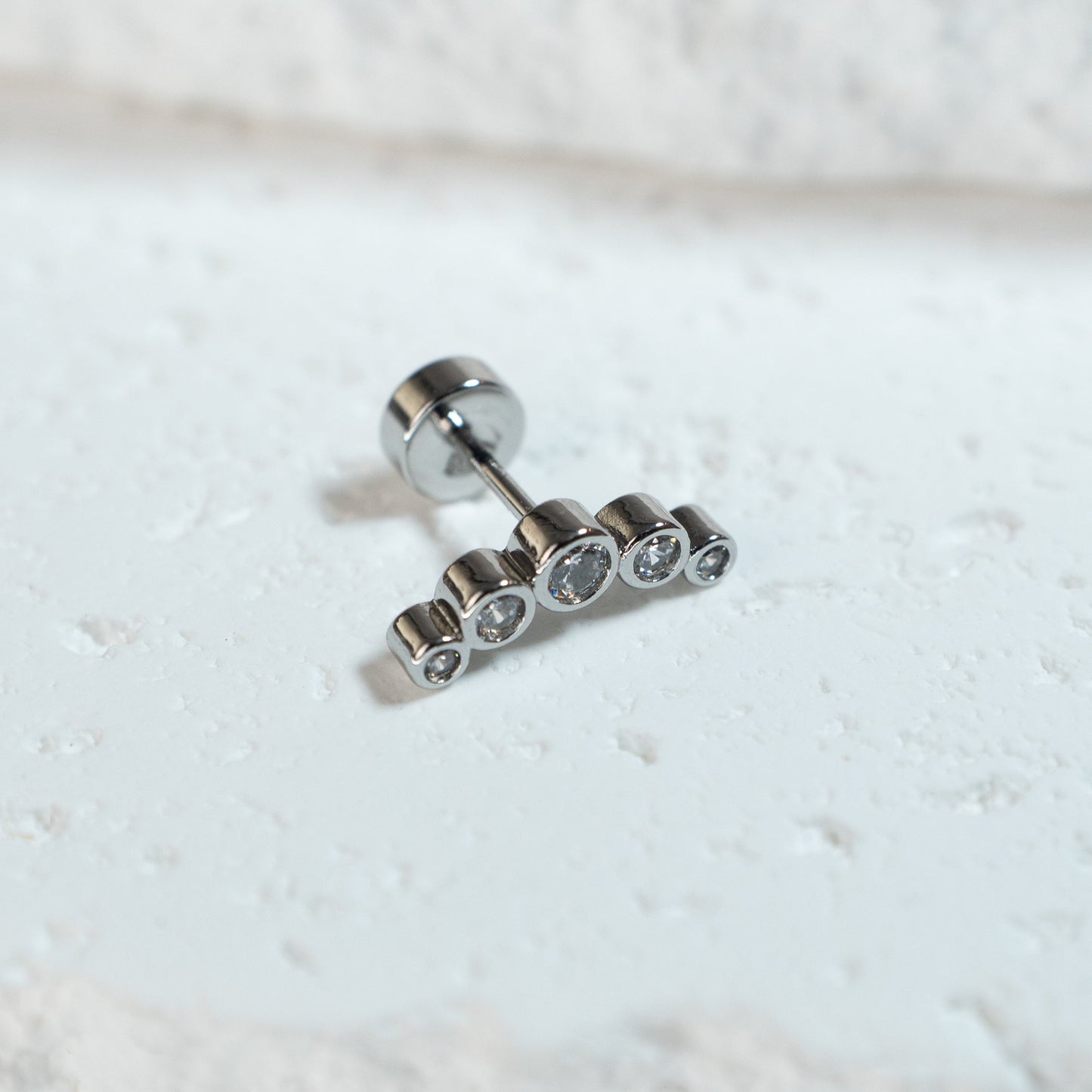 Lunar Arc Cartilage Stud