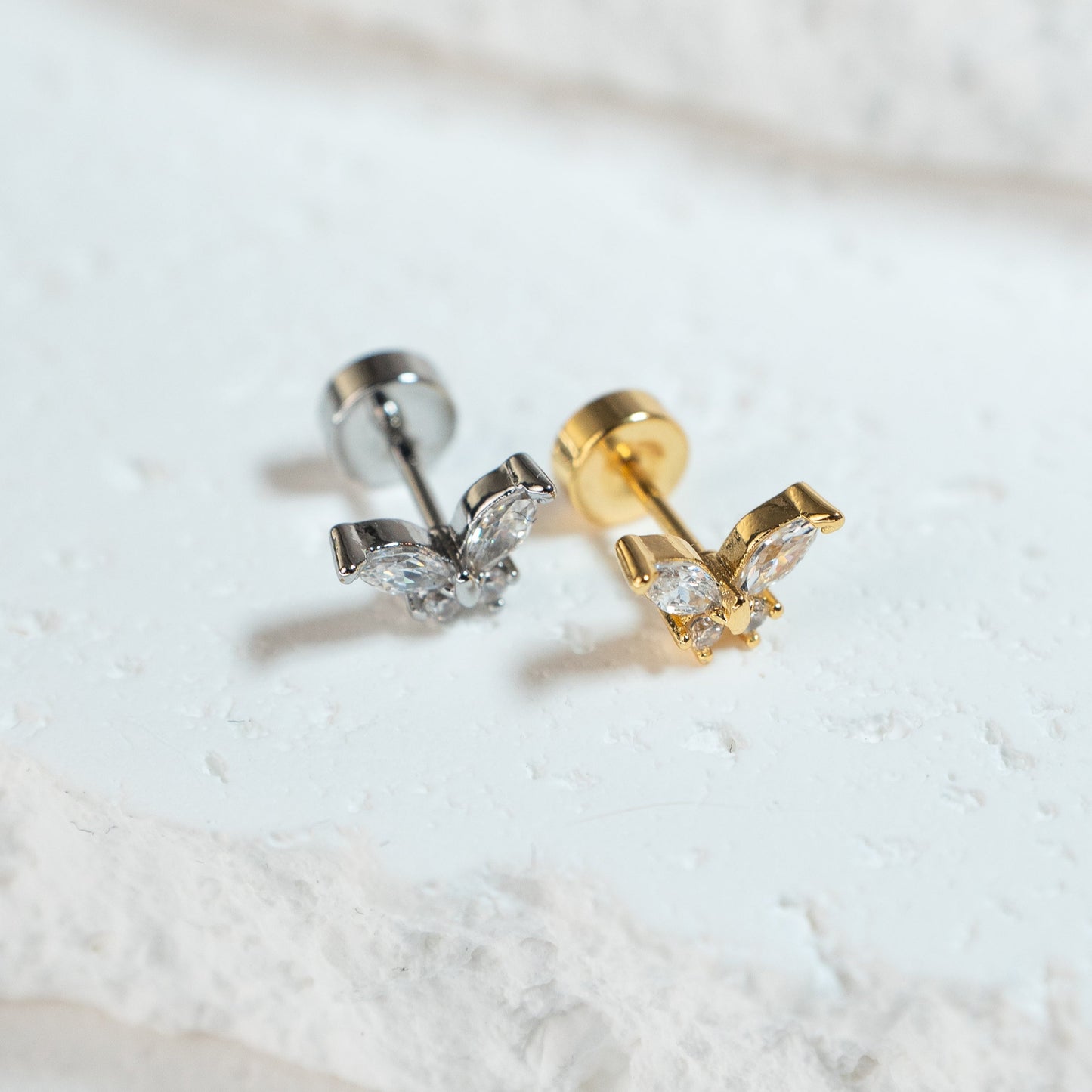 Butterfly Cartilage Stud