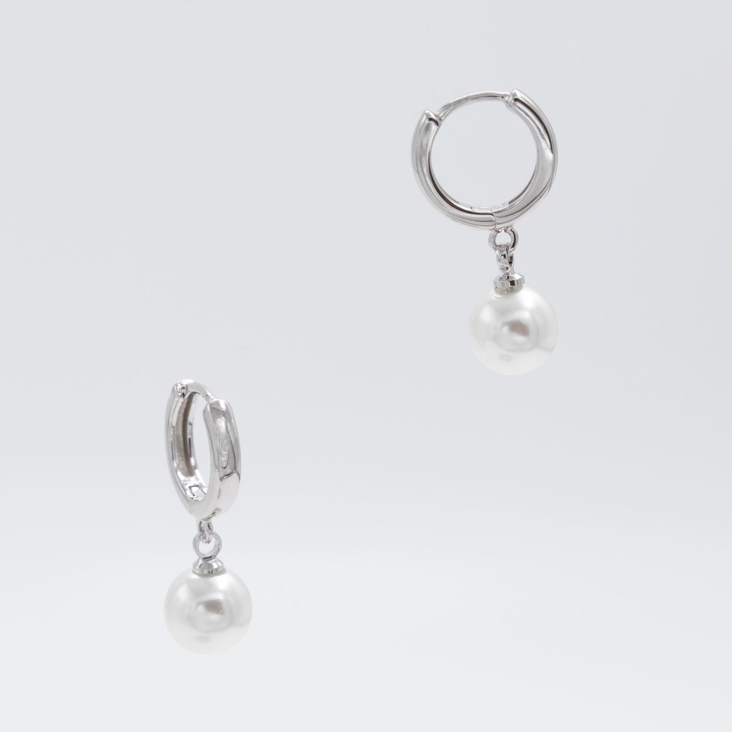 Mini Pearl Drop Huggie