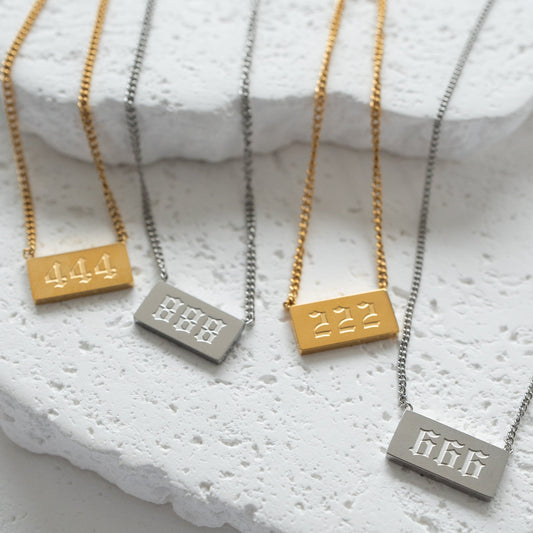 Angel Number Necklace