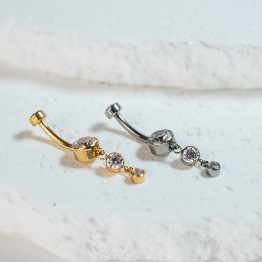 Dangling Navel Barbell
