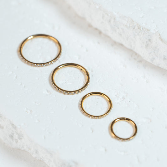 Diamante Cartilage Hoop